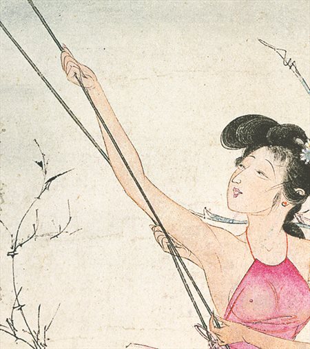 虎丘-胡也佛的仕女画和最知名的金瓶梅秘戏图